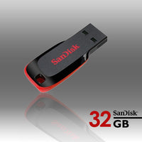 Thumbnail for Sandisk Cruzer Blade CZ50 32GB USB Flash Drive