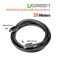 Thumbnail for UGREEN High speed HDMI cable with Ethernet full copper 20M (10112)