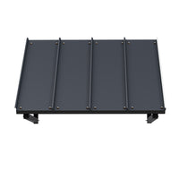 Thumbnail for Instahut Window Door Awning Canopy 1mx1.2m Black Metal Frame