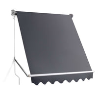 Thumbnail for Instahut Window Fixed Pivot Arm Awning Outdoor Blinds Retractable Canopy1.8X2.1M