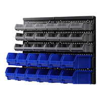 Thumbnail for Giantz 30 Storage Bin Rack Wall Mounted