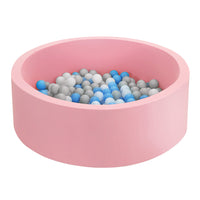 Thumbnail for Keezi Kids Ball Pit 90x30cm Ocean Foam Play Pool Barrier Toys Children Pink