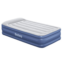 Thumbnail for Bestway Air Mattress Inflatable Bed 46cm Airbed Single Blue