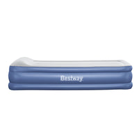 Thumbnail for Bestway Air Mattress Inflatable Bed 46cm Airbed Single Blue