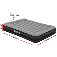 Thumbnail for Bestway Air Bed Beds Mattress Premium Inflatable Built-in Pump Queen Size