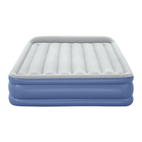 Thumbnail for Bestway Air Mattress Queen Inflatable Bed 46cm Airbed Blue