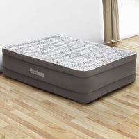 Thumbnail for Bestway Air Mattress Queen Inflatable Bed 56cm Airbed Grey