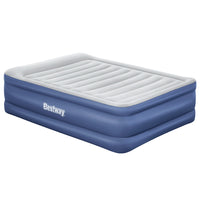 Thumbnail for Bestway Air Mattress Queen Inflatable Bed 61cm Airbed Blue