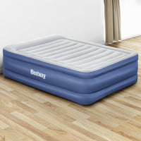 Thumbnail for Bestway Air Mattress Queen Inflatable Bed 61cm Airbed Blue