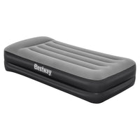 Thumbnail for Bestway Air Mattress Single Inflatable Bed 46cm Airbed Black