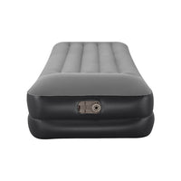 Thumbnail for Bestway Air Mattress Single Inflatable Bed 46cm Airbed Black