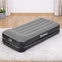 Thumbnail for Bestway Air Mattress Single Inflatable Bed 46cm Airbed Black