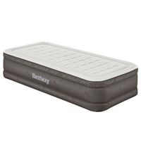 Thumbnail for Bestway Air Mattress Single Inflatable Bed 46cm Airbed Grey