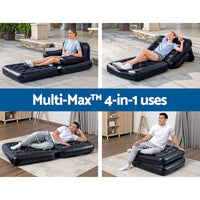 Thumbnail for Bestway Inflatable Air Chair Seat Lounge Couch Lazy Sofa Blow Up Ottoman