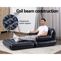 Thumbnail for Bestway Inflatable Air Chair Seat Lounge Couch Lazy Sofa Blow Up Ottoman