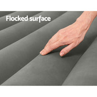 Thumbnail for Bestway Air Mattress Double Inflatable Bed 30cm Airbed Grey
