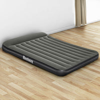 Thumbnail for Bestway Air Mattress Queen Inflatable Bed 30cm Airbed Grey