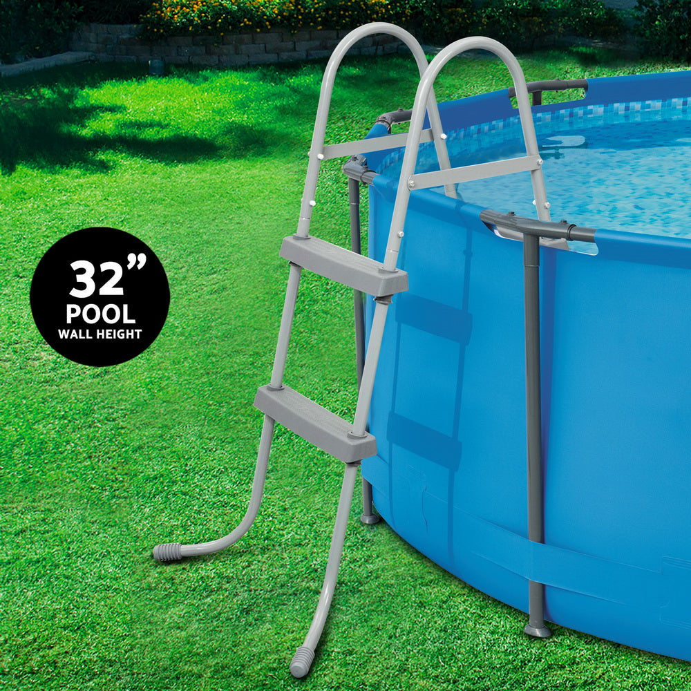 Thursday Pool Ladder Bestway Pool Ladder 84cm 2 Step Above Ground Swimming Pools Removable ...