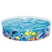 Thumbnail for Bestway Kids Pool 183x38cm Round Above Ground Rigid Swimming Pools Undersea 946L