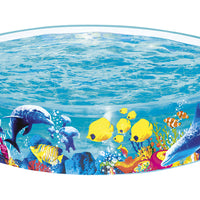 Thumbnail for Bestway Kids Pool 183x38cm Round Above Ground Rigid Swimming Pools Undersea 946L