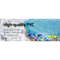 Thumbnail for Bestway Kids Pool 244x46cm Round Above Ground Rigid Swimming Pools Undersea 2074L