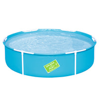 Thumbnail for Bestway Kids Pool 152x38cm Round Steel Frame Swimming Pools Above Ground 580L