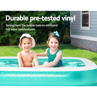 Thumbnail for Bestway Kids Pool 200x146x48cm Inflatable Above Ground Swimming Pools 450L