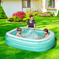 Thumbnail for Bestway Kids Pool 200x146x48cm Inflatable Above Ground Swimming Pools 450L