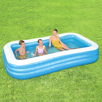 Thumbnail for Bestway Kids Pool 305x183x56cm Inflatable Above Ground Swimming Pools 1161L