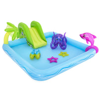 Thumbnail for Bestway Kids Pool 239x206x86cm Inflatable Above Ground Swimming Play Pools 308L