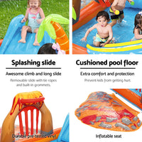 Thumbnail for Bestway Kids Pool 265x265x104cm Inflatable Above Ground Swimming Play Pools 208L