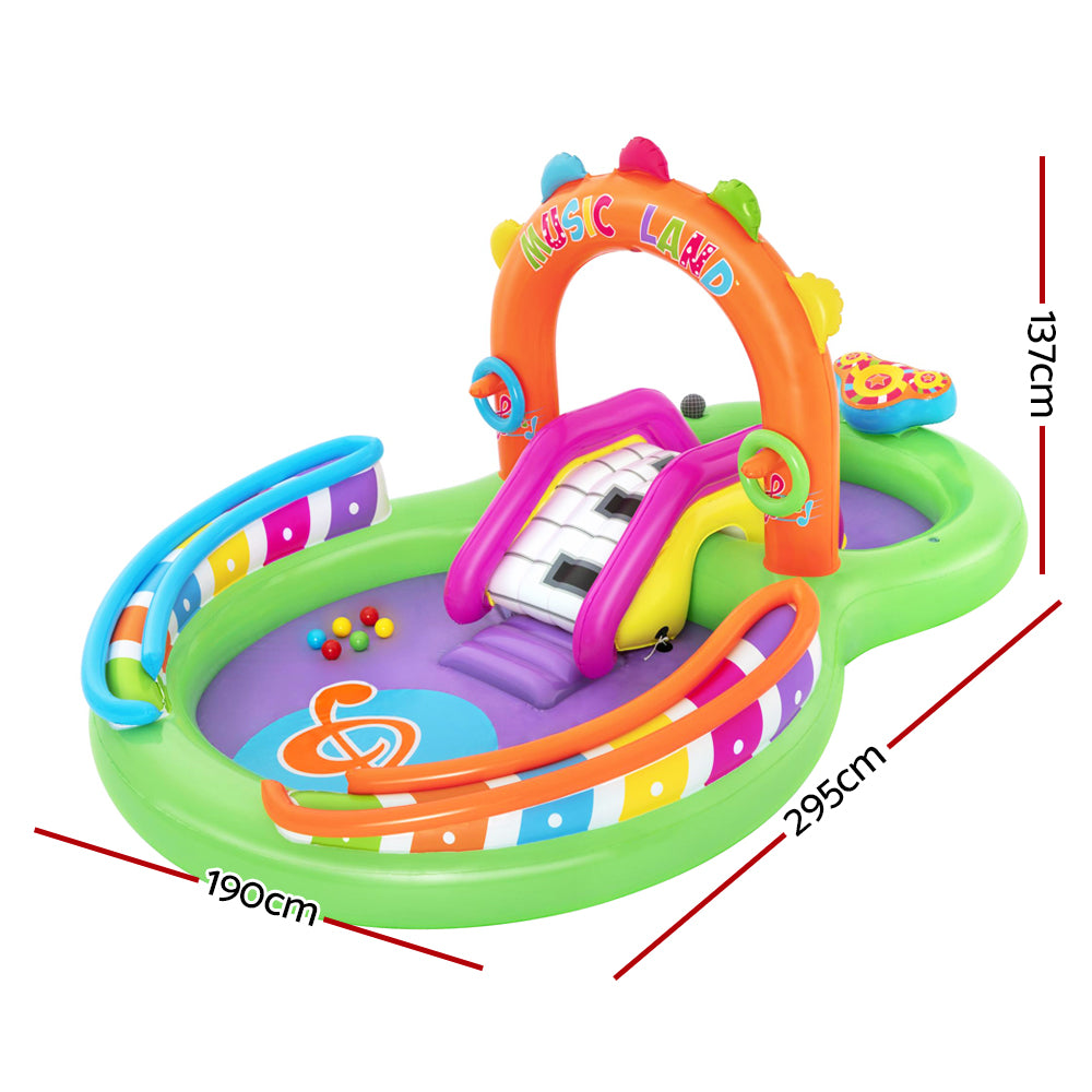 Bestway Kids Pool 295x190x137cm Inflatable Above Ground Swimming Play Pools 349L