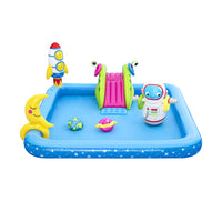 Thumbnail for Bestway Kids Pool 228x206x84cm Inflatable Above Ground Swimming Play Pools 308L