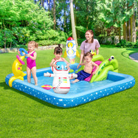 Thumbnail for Bestway Kids Pool 228x206x84cm Inflatable Above Ground Swimming Play Pools 308L