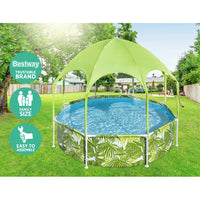 Thumbnail for Bestway Kids Pool 244x51cm Steel Frame Swimming Play Pools Canopy 1688L