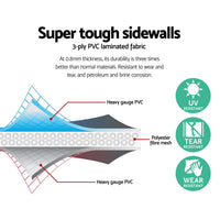 Thumbnail for Bestway Swimming Pool 259x170x61cm Steel Frame Above Ground Pools 2300L