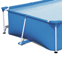 Thumbnail for Bestway Swimming Pool 259x170x61cm Steel Frame Above Ground Pools 2300L