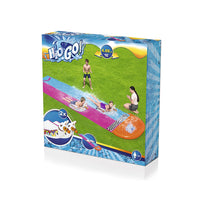 Thumbnail for Bestway Water Slide Slip Kids 488cm Dual Slides Splash Pad