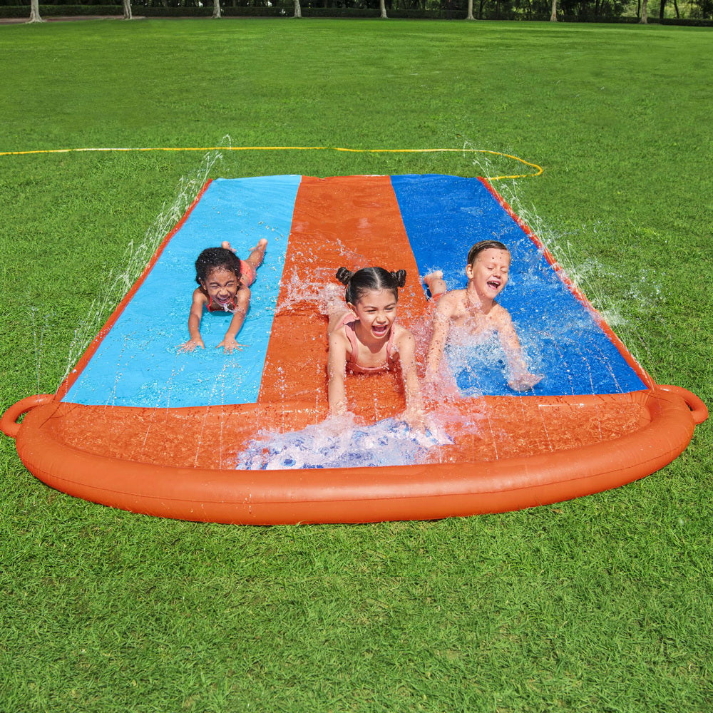 Bestway Water Slide Slip Kids 488cm Triple Slides