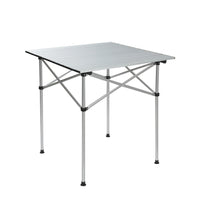 Thumbnail for Weisshorn Folding Camping Table 70CM Roll Up Outdoor Picnic BBQ Aluminium Desk