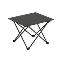 Thumbnail for Weisshorn Folding Camping Table 40CM Roll Up Outdoor Picnic BBQ Aluminium Desk