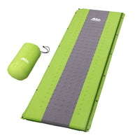 Thumbnail for Weisshorn Self Inflating Mattress Camping Sleeping Mat Air Bed Pad Single Green