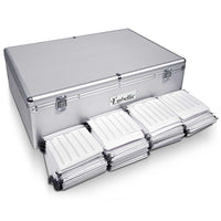 Thumbnail for Embellir CD Case DVD Cases Storage Box 1000 Discs Aluminium Case DVD Folders