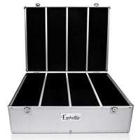 Thumbnail for Embellir CD Case DVD Cases Storage Box 1000 Discs Aluminium Case DVD Folders