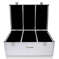 Thumbnail for Embellir CD Case DVD Cases Storage Box 500 Discs Aluminium Case DVD Folders