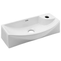 Thumbnail for Cefito Bathroom Basin Ceramic Vanity Sink Hand Wash Bowl 45x23cm