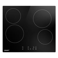 Thumbnail for Devanti Electric Ceramic Cooktop 60cm Touch Control