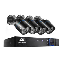 Thumbnail for UL-tech CCTV Security System 4CH DVR 4 Cameras 1080p