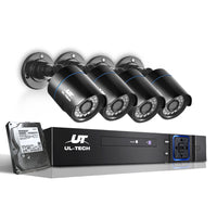 Thumbnail for UL-tech CCTV Security System 4CH DVR 4 Cameras 2TB Hard Drive