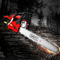 Thumbnail for Giantz Chainsaw Petrol 58CC 22